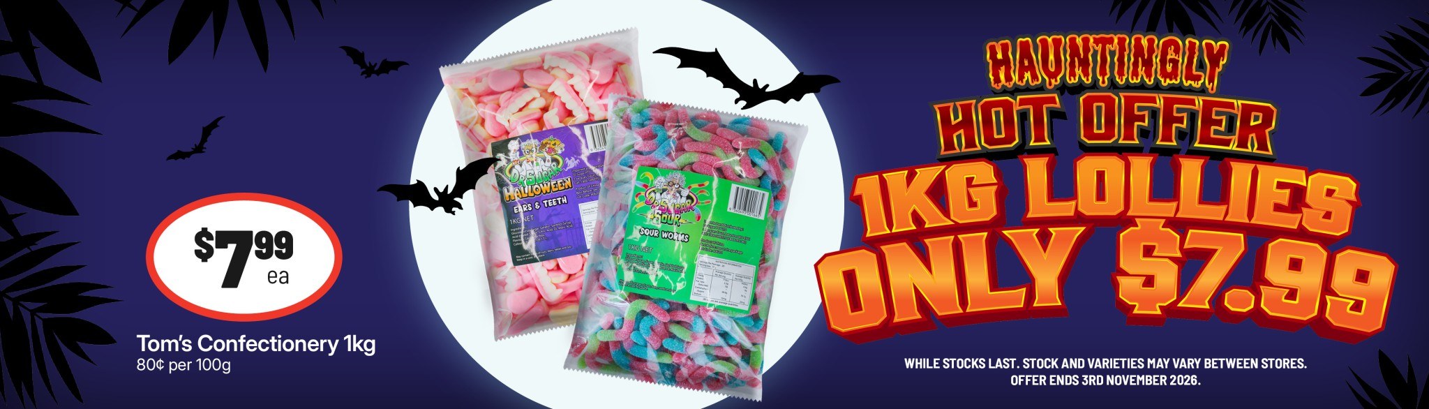 Halloween Website Banner