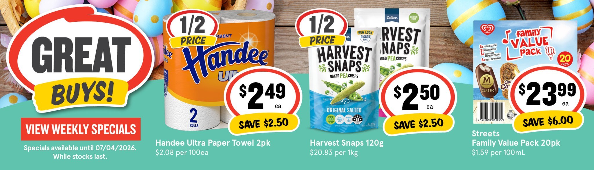 Weekly Specials 01 04 262
