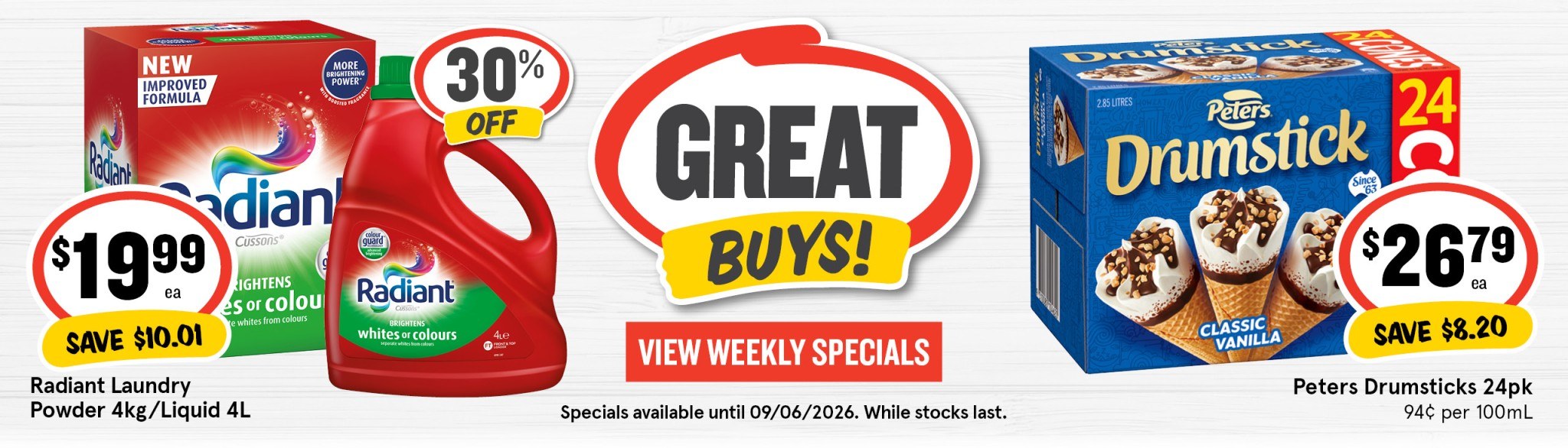 Weekly Specials 03 06 26