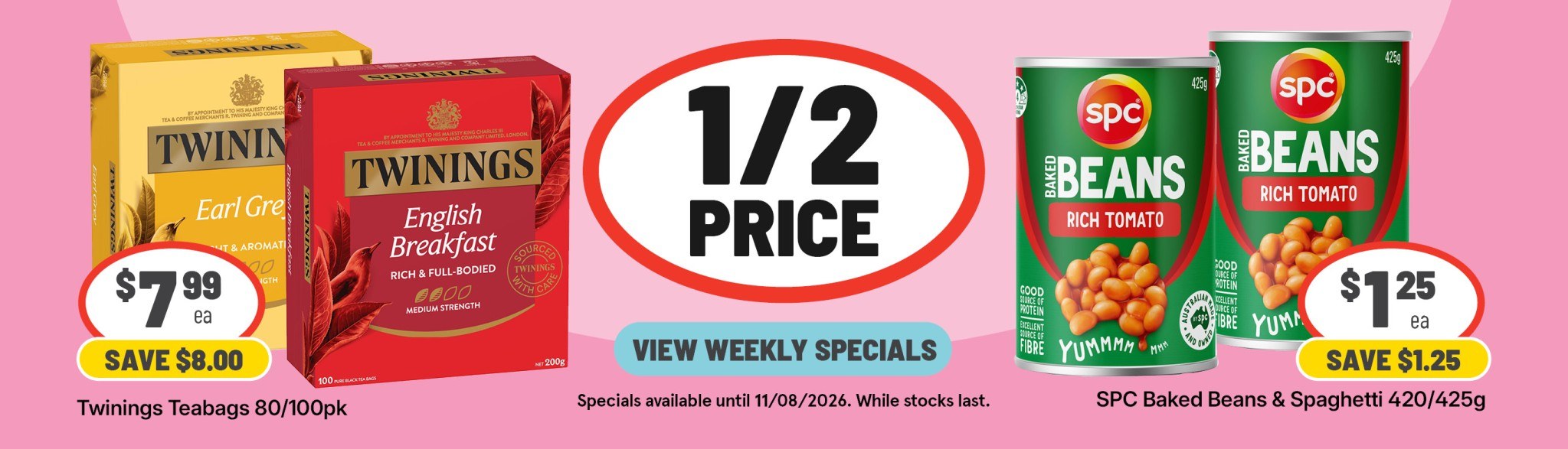 Weekly Specials 05 08 26