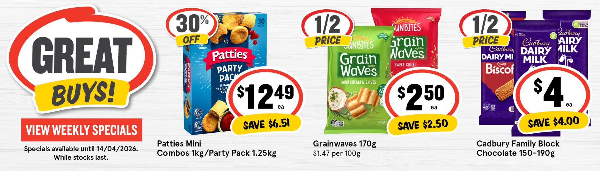 Weekly Specials 08 04 262