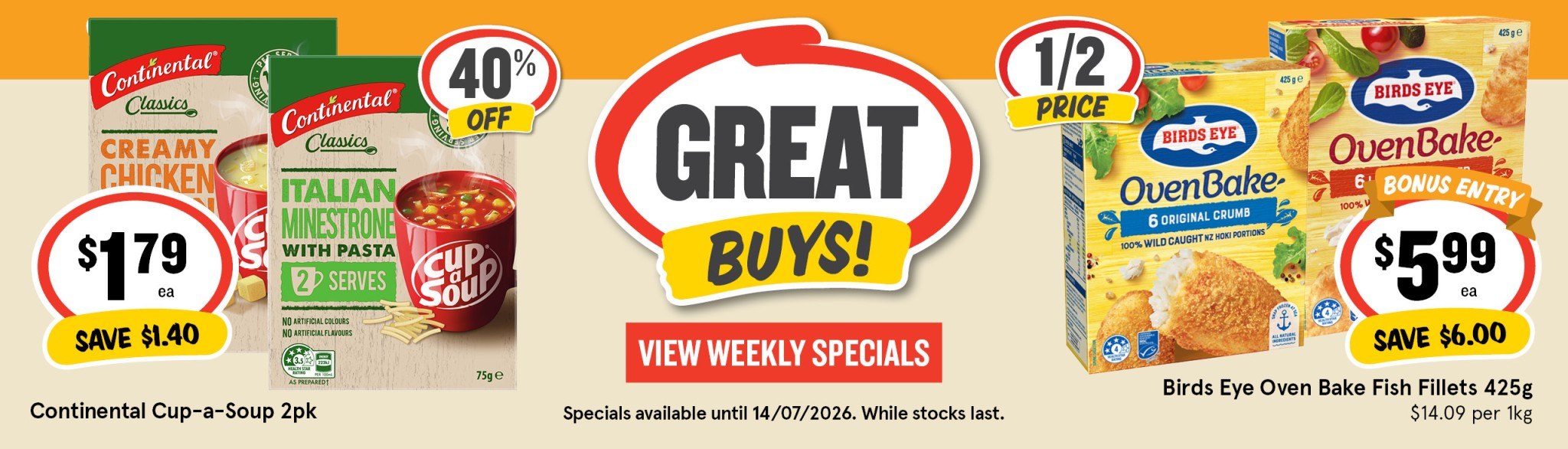Weekly Specials 08 07 262