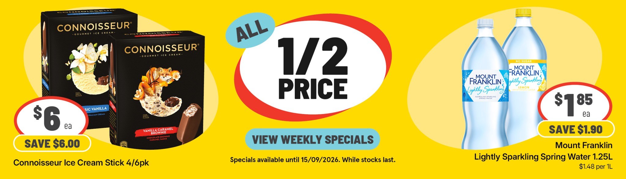 Weekly Specials 09 09 2026