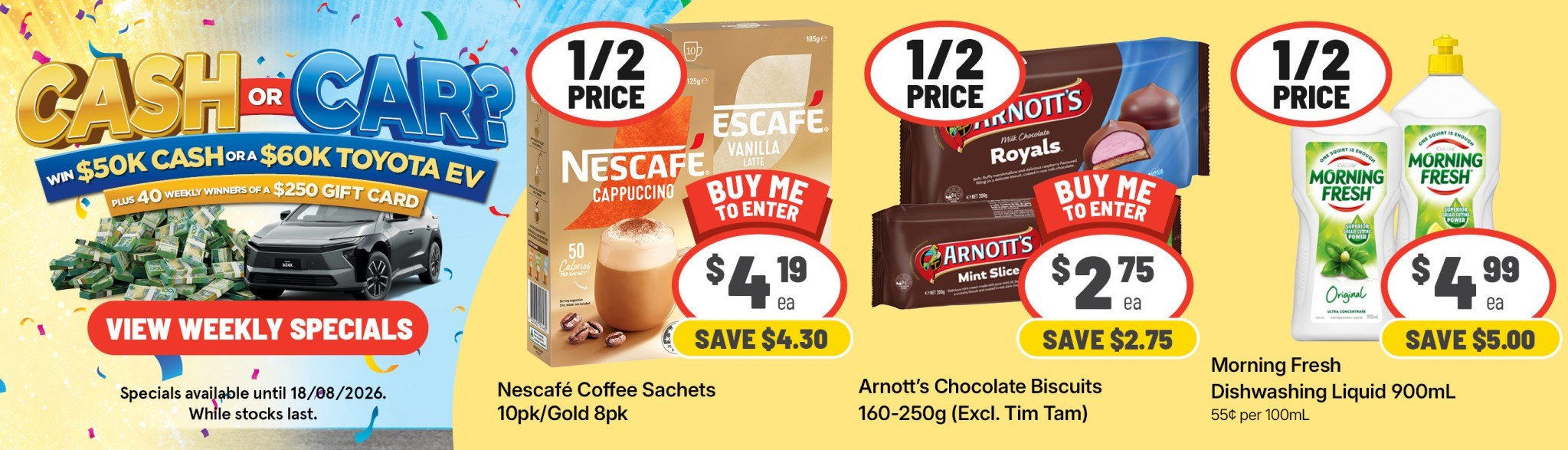 Weekly Specials 12 08 20262