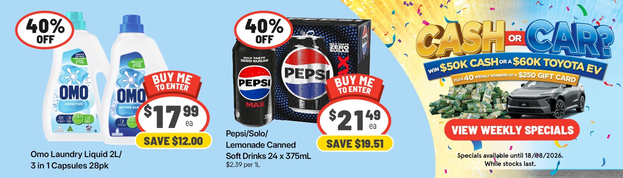 Weekly Specials 12 08 20264