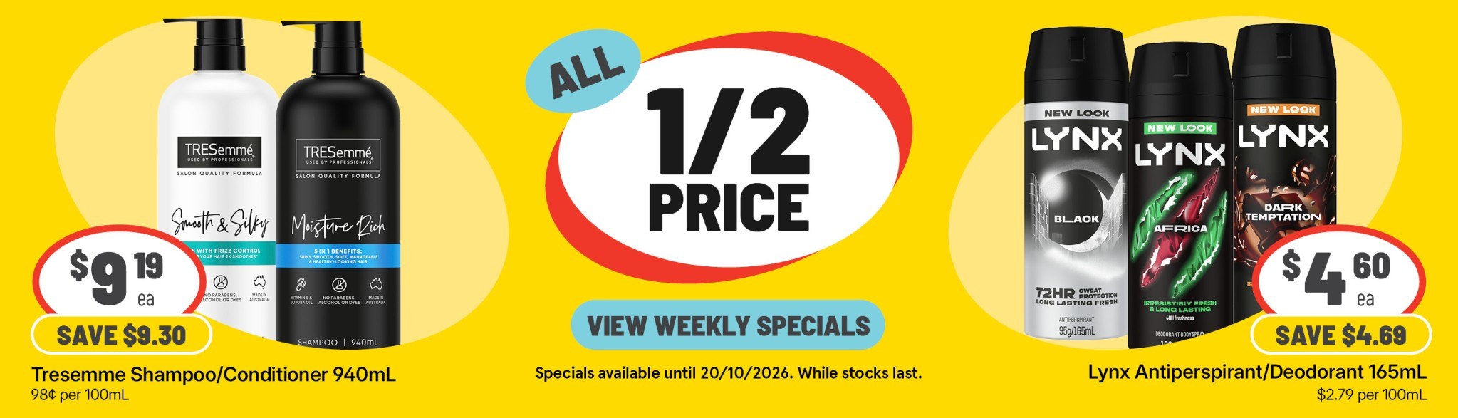 Weekly Specials 14 10 2026