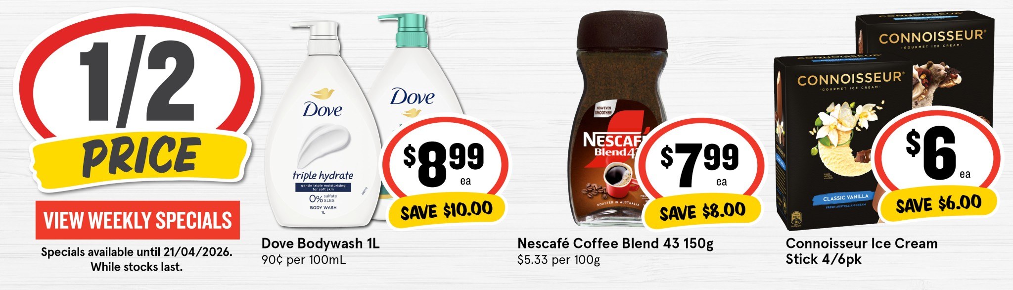 Weekly Specials 15 04 262