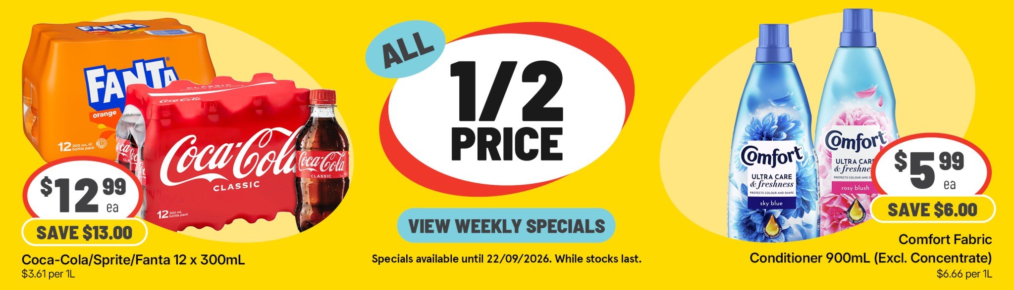 Weekly Specials 16 09 2026