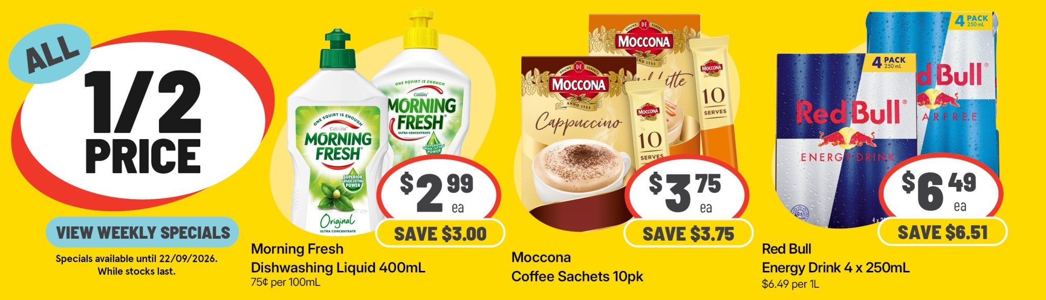 Weekly Specials 16 09 20263