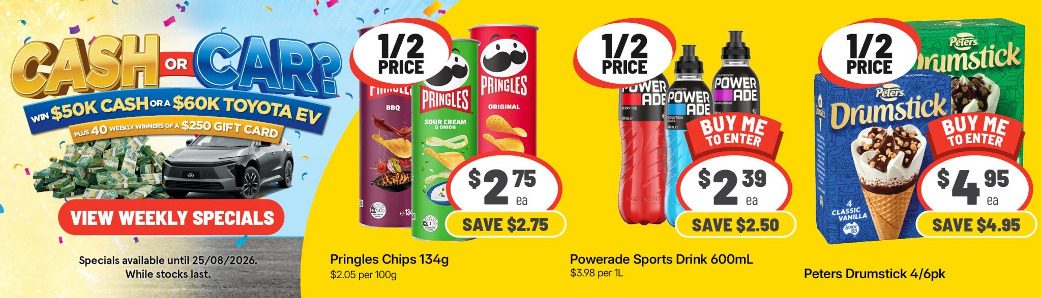 Weekly Specials 19 08 2026