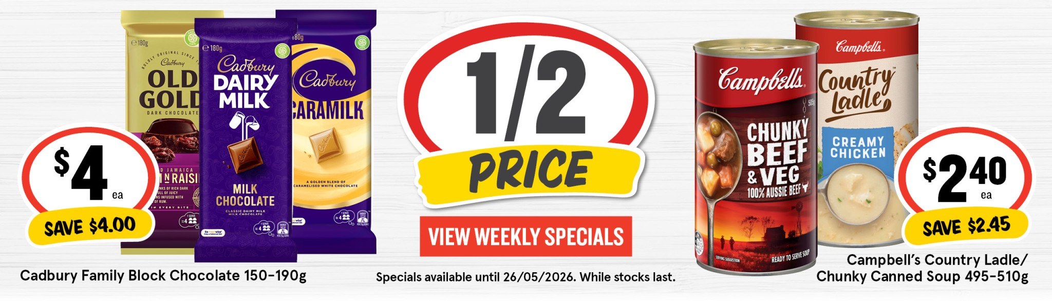 Weekly Specials 20 05 26