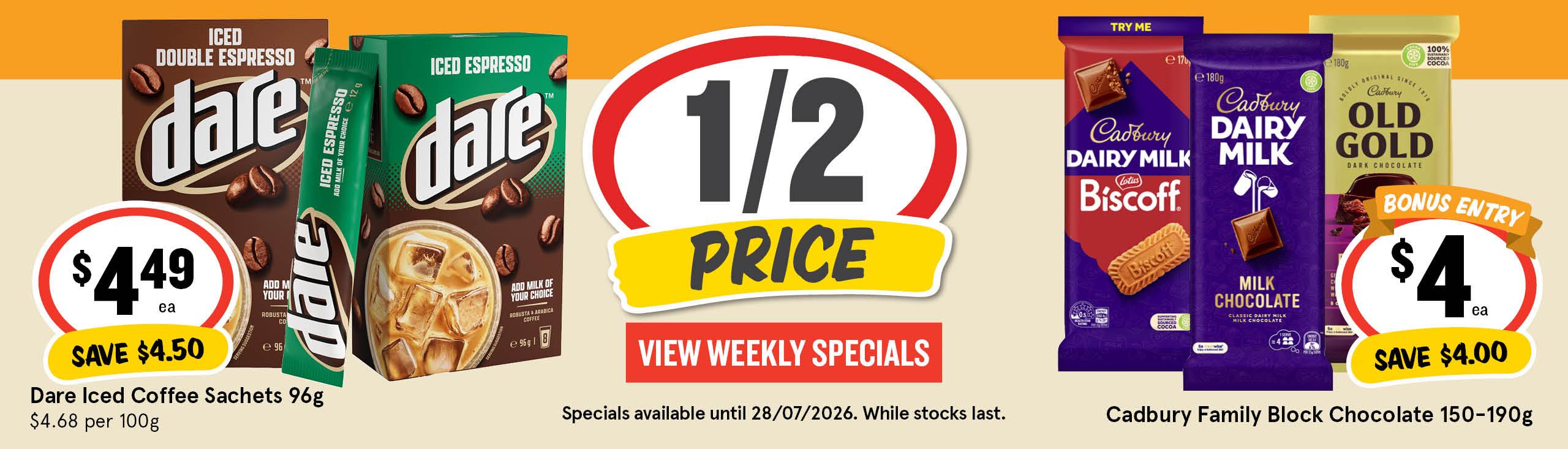 Weekly Specials 22 07 262
