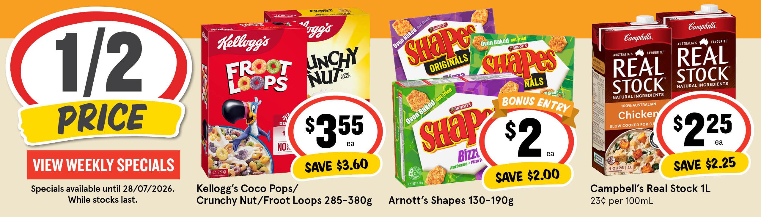 Weekly Specials 22 07 263