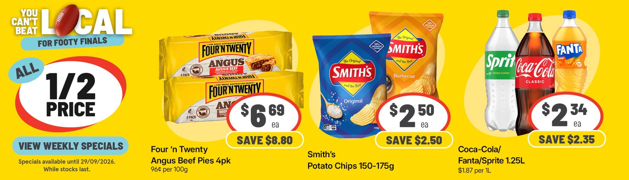 Weekly Specials 23 09 20265
