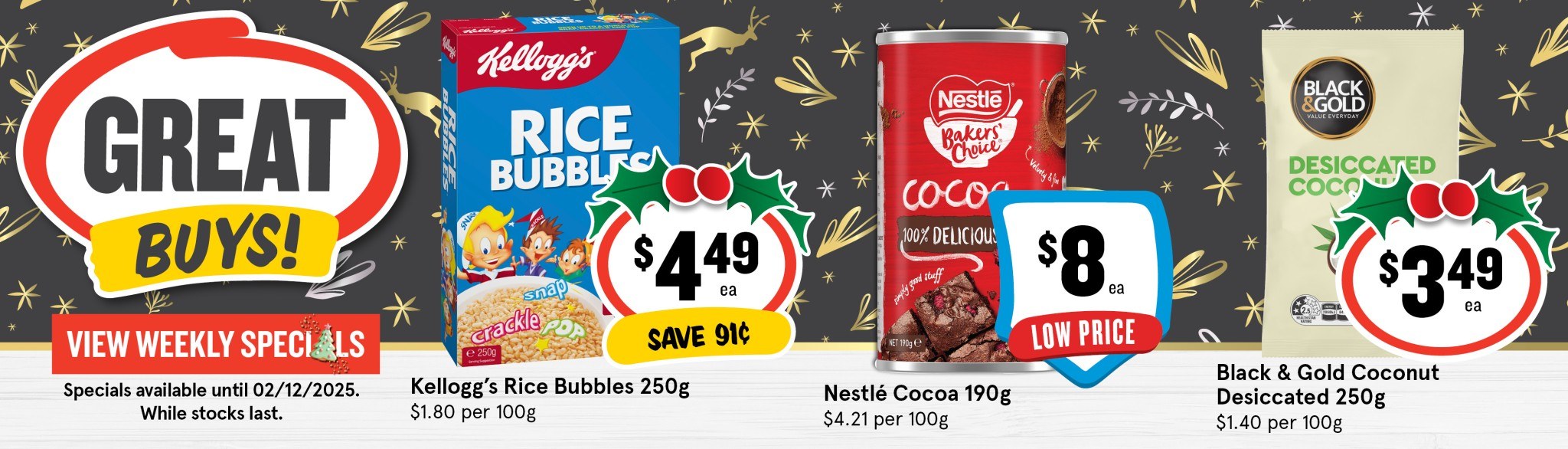 Weekly Specials 26 11 252