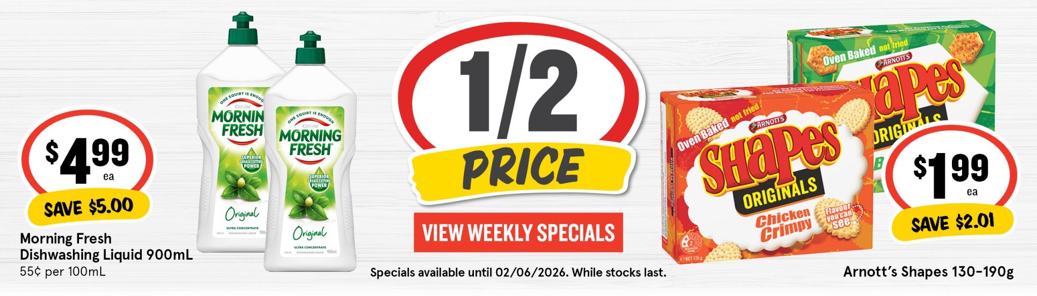 Weekly Specials 27 05 26