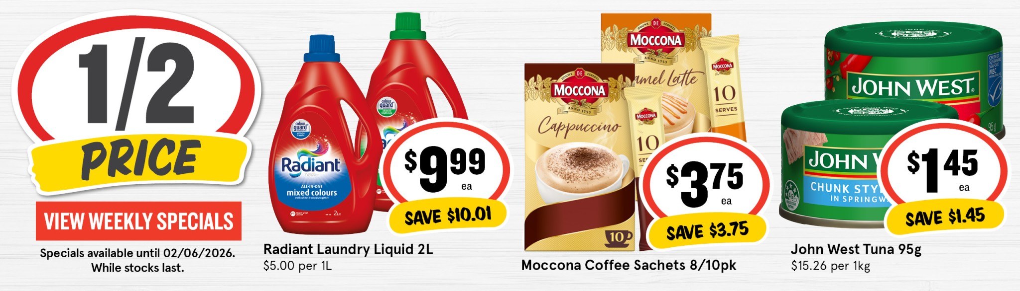 Weekly Specials 27 05 262