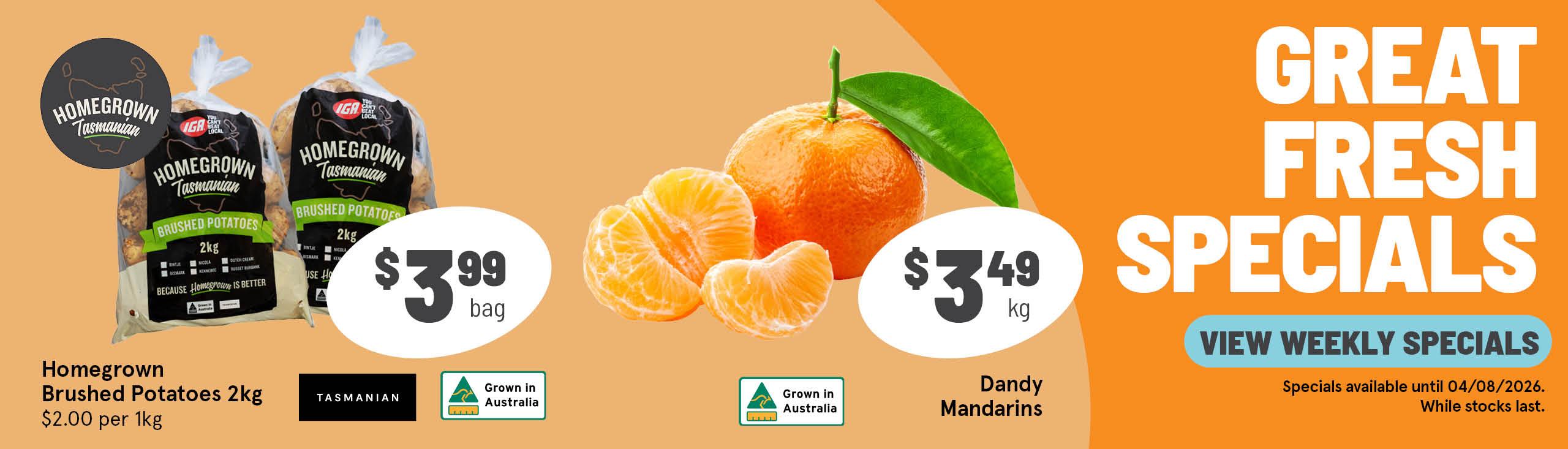 Weekly Specials 29 07 263
