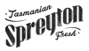 Spreyton Fresh Tasmanian Logo Black