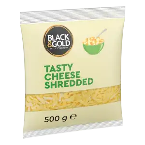 Black & Gold Tasty Shredded Cheese 500g