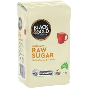 Black & Gold Raw Sugar 1kg