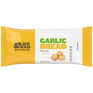 Black & Gold Garlic Bread Twin Pack 45g