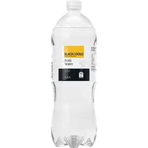 Black & Gold Soda Water 1.25L