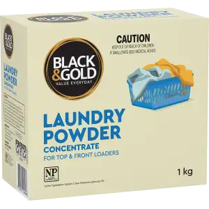 Black & Gold Laundry Powder Concentrate 1kg