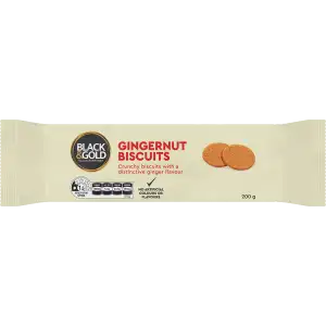 Black & Gold Gingernut Biscuit 200g
