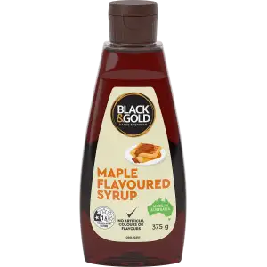 Black & Gold Maple Flavoured Syrup 375g