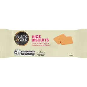 Black & Gold Nice Biscuits 200g