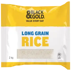 Black & Gold Long Grain Rice 2kg