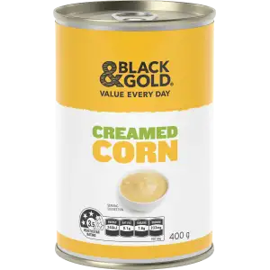 Black & Gold Creamed Corn 400g