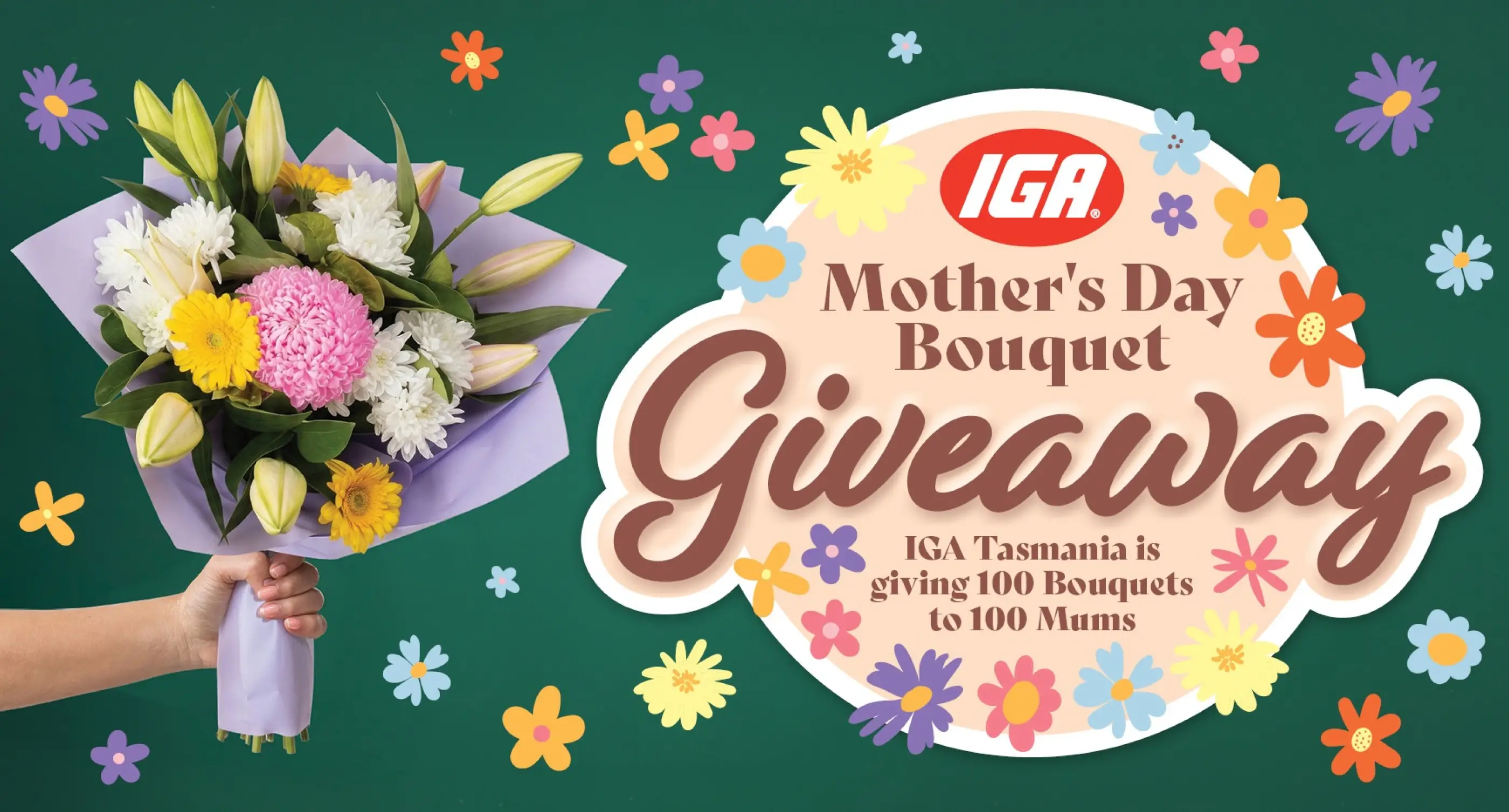 Mothers Day 100 Bunches Website Banner Updated