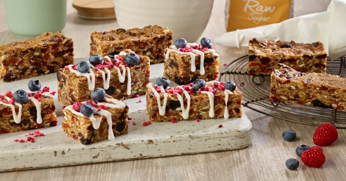 Muesli Bar Slice with Yoghurt Drizzle- IGA Tasmania