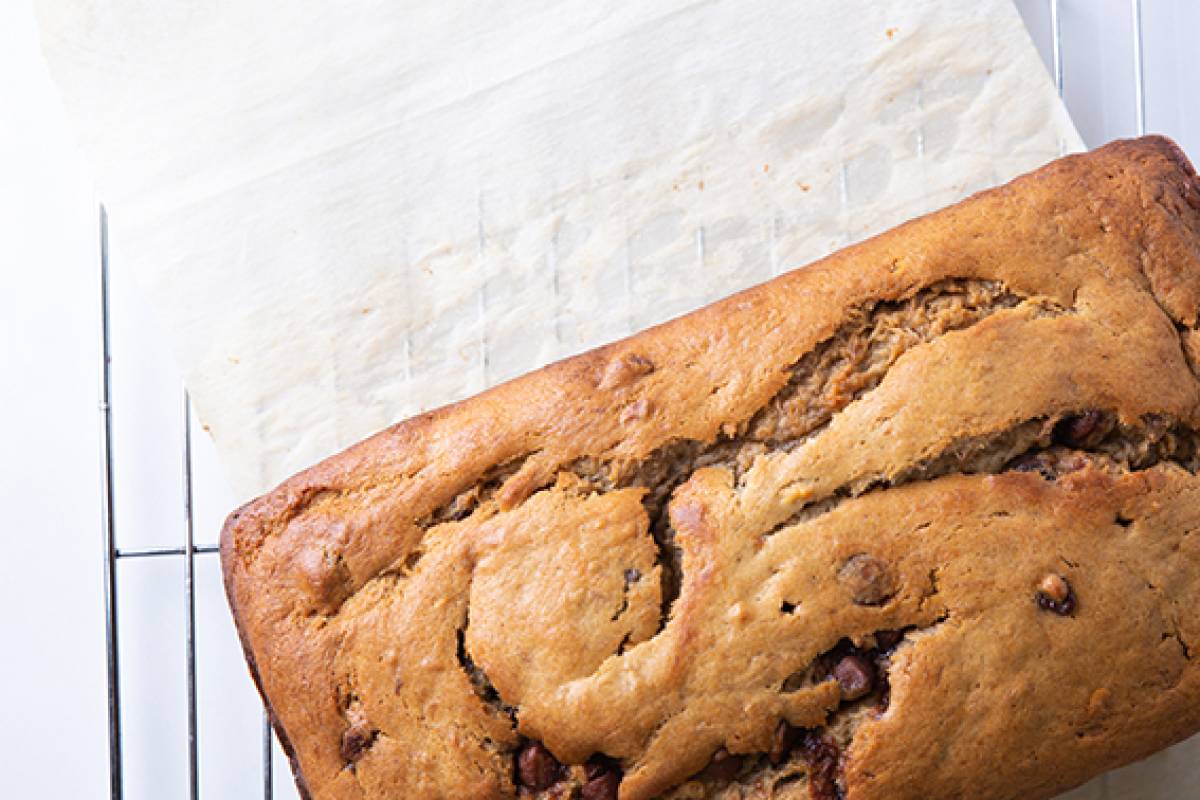 Banana Bread with Choc Chips web