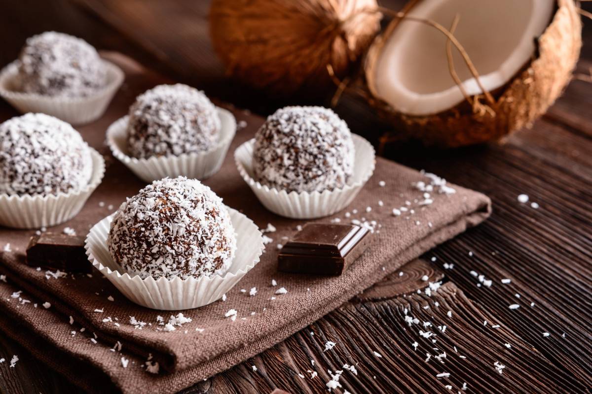 Choc Coconut Truffle