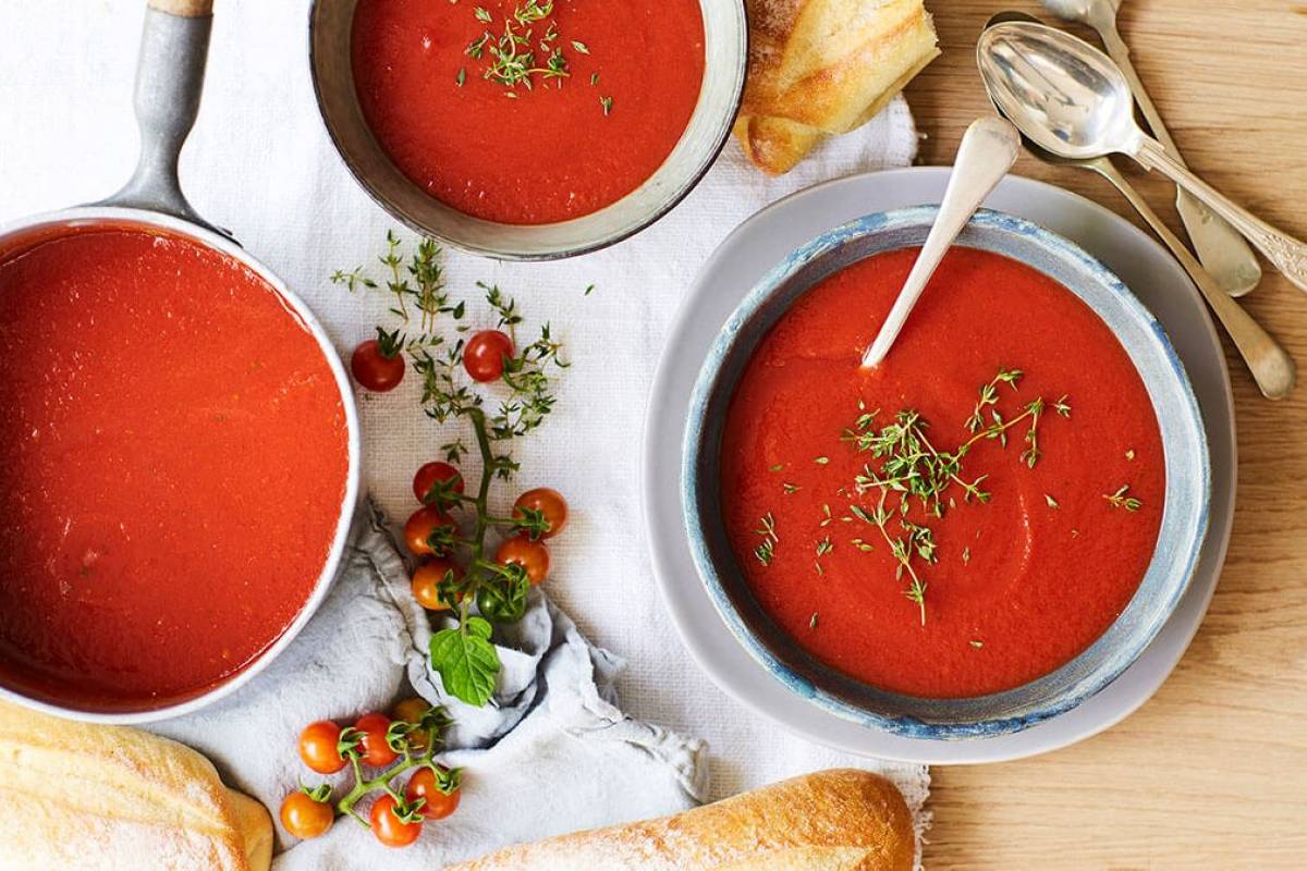 Tomato thyme soup recipe