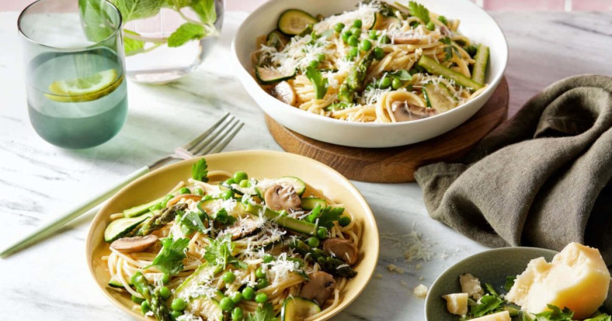 Vegetable Carbonara- IGA Tasmania