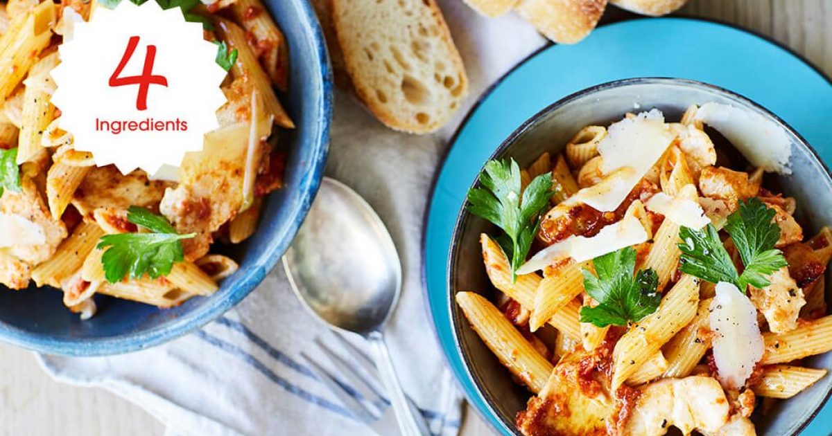 Penne with Sun-dried Tomato Pesto- IGA Tasmania