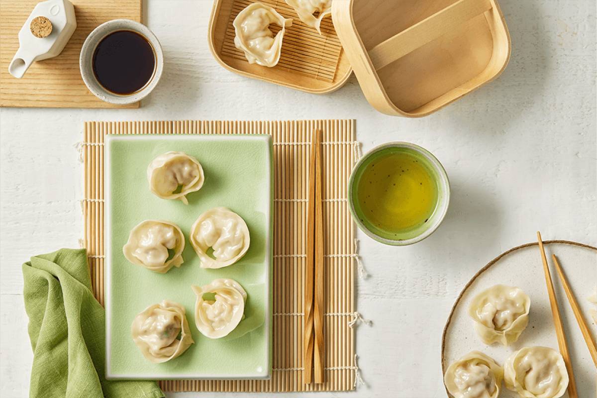 Pork and Prawn Dumplings 1