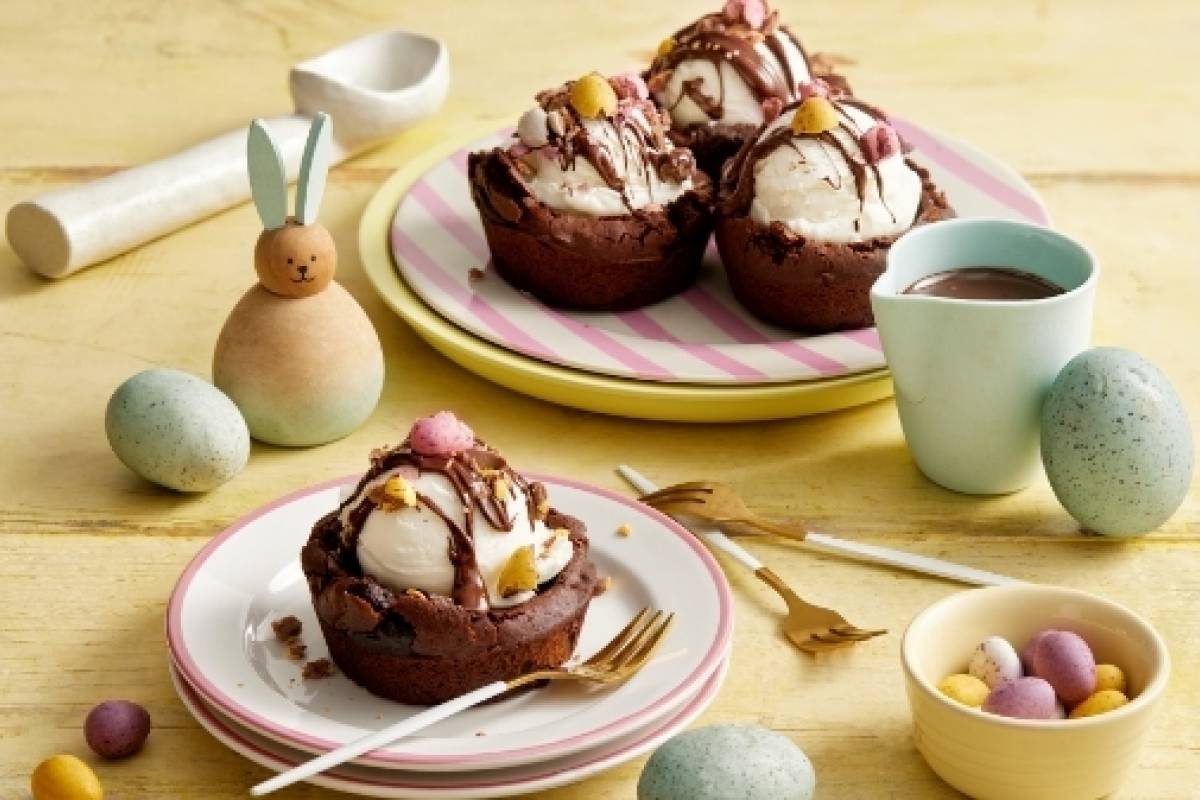 Brownie Ice Cream Bowl