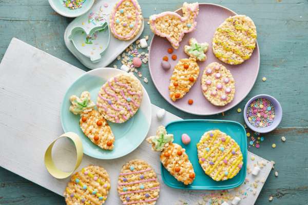 Rice Crispy Easter Eggs
