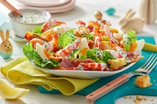 Prawn Caesar Salad